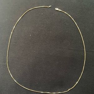 14K Gold 24 in Fine Serpentine Chain